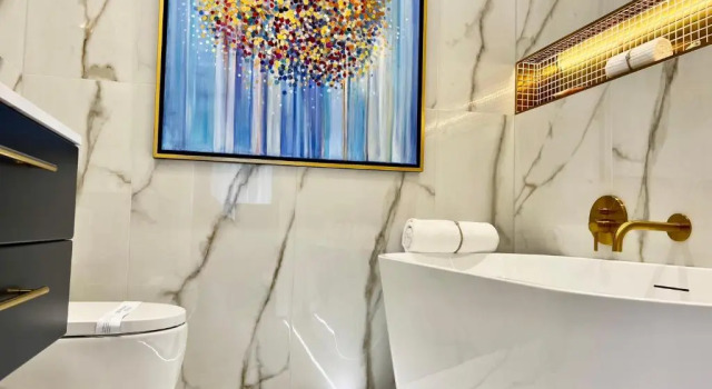 Люкс с 2 комнатами с видом на город Luxury Apartments MONDRIAN Market Square III