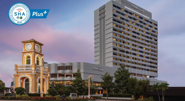 Двухместный номер Premium с видом на город Courtyard by Marriott Phuket Town