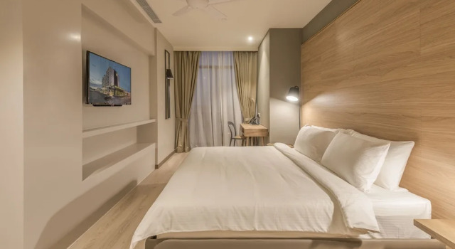 Семейные апартаменты с 3 комнатами Jinhold Hotel & Serviced Apartment Miri