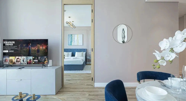 Modern Coastal Luxe  JBR Apartment