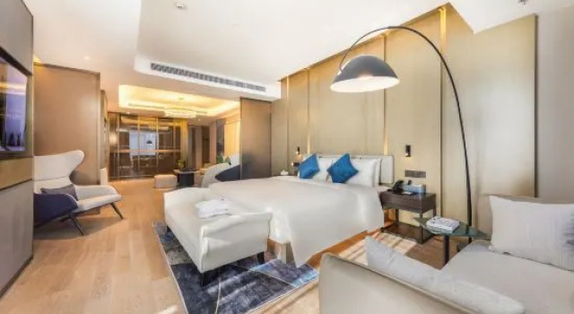 Люкс Deluxe Atour S Hotel Zhongbei Road  Chuhe Han Street