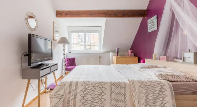 Апартаменты c 1 комнатой Apt Cocooning, 54m2, Centre, Netflix