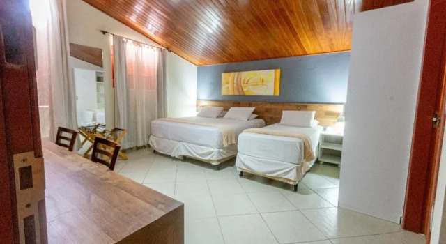 Трёхместный номер Standard Serra Golfe Apart Hotel