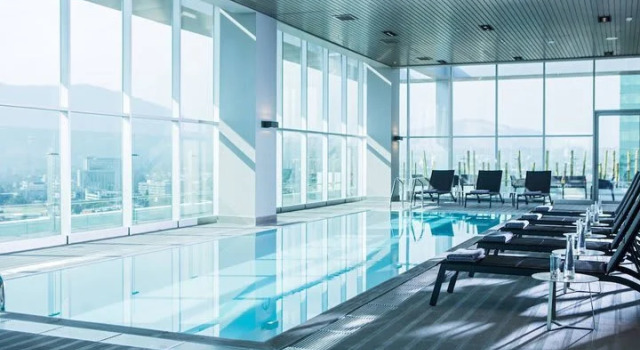 Четырёхместный номер Standard с видом на город Courtyard by Marriott Santiago Las Condes