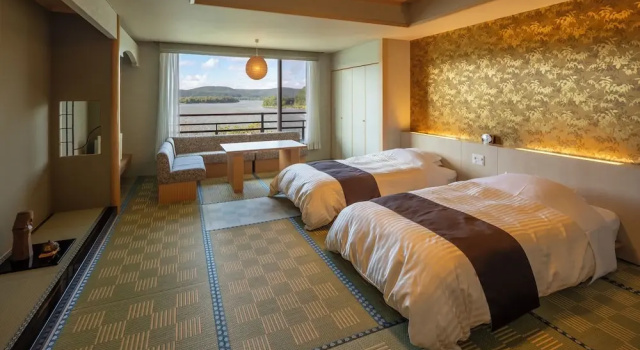 Двухместный номер Standard с видом на озеро Hotel Abashirikoso