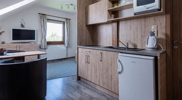 Апартаменты с балконом и с красивым видом из окна Apartman Valnela
