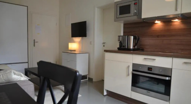 Апартаменты Цокольный этаж c 1 комнатой Villa Heimathafen