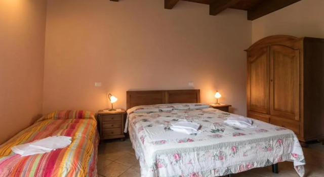 Трёхместный номер Standard с видом на горы Agriturismo LAntico Frutto