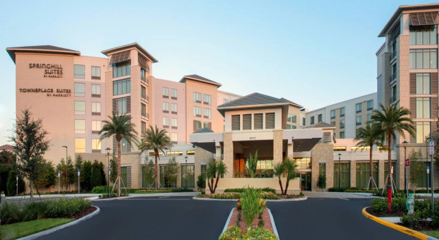 Люкс SpringHill Suites by Marriott Orlando Theme Parks Lake Buena Vista