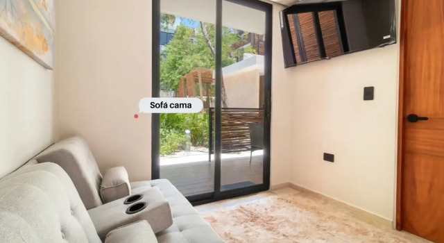 Apt with Private Rooftop Tulum 2 BR