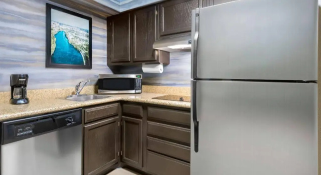 Люкс c 1 комнатой с видом на город Residence Inn Indianapolis Downtown on the Canal