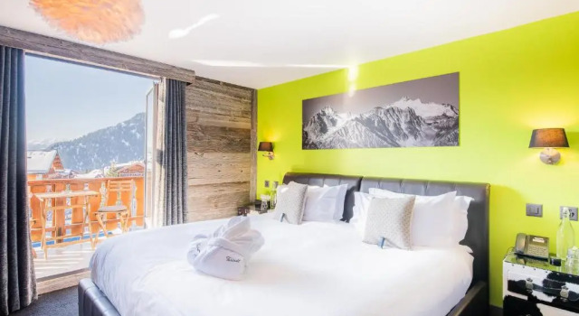 Двухместный номер Standard с балконом Hotel Farinet