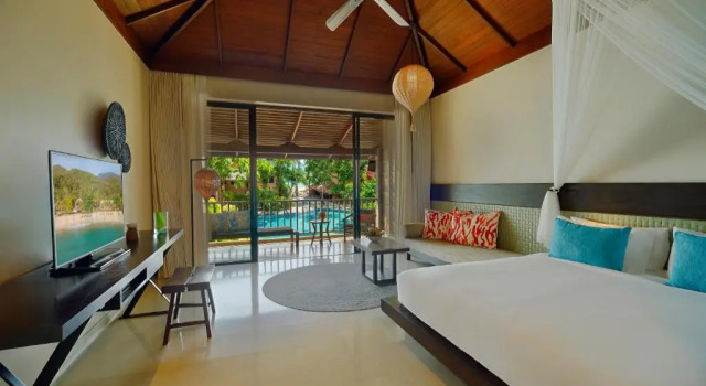 Двухместный номер Deluxe с видом на бассейн Отель Buri Rasa Village Phangan
