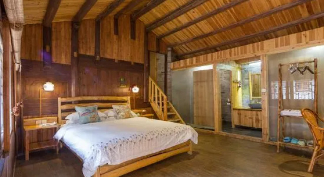 Люкс Guandi Homestay (Yangshuo Yulonghe Jiuxian Wharf)