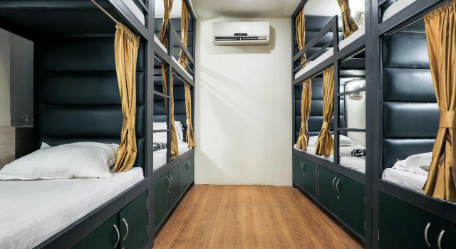 Кровать в общем номере (женский номер) MAPLE THE HUBZ-Hostel