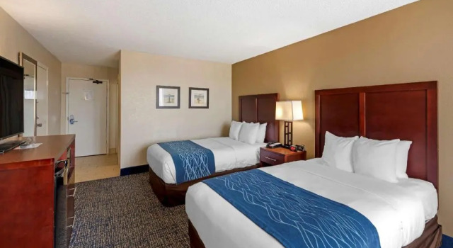 Четырёхместный номер Standard с красивым видом из окна Comfort Inn On the Ocean