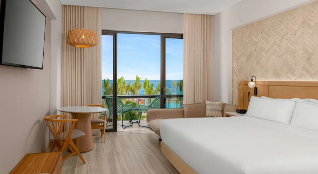 Двухместный номер с частичным видом на океан Hilton Tulum Riviera Maya All-Inclusive Resort