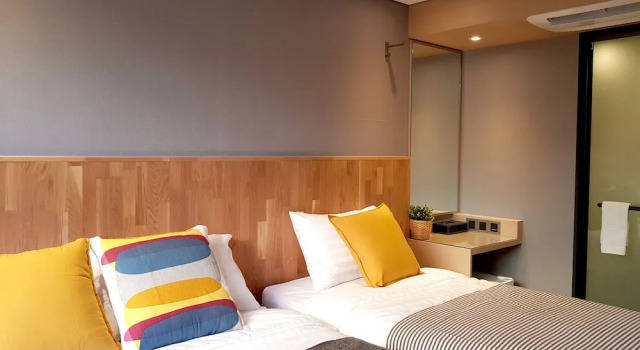 Komfortowy pokój Hostel CLEO Seoul Hongdae