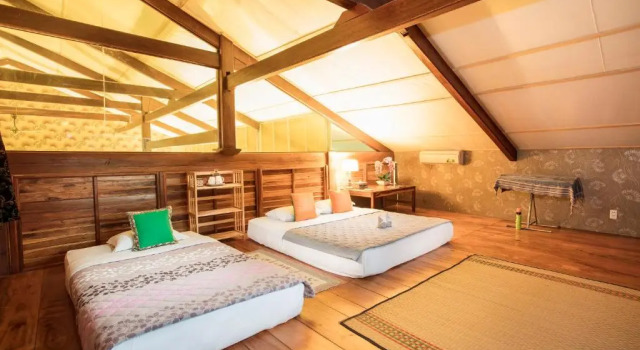 Семейный номер Standard Пентхаус с красивым видом из окна Cat Tien Jungle Lodge