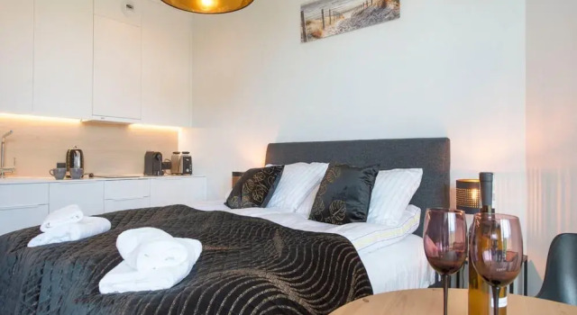 Apartment in Pobierowo With SPA & Pools, Забронировать Апартаменты/квартира Отели Rewal Coast с парковкой, Парковка