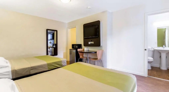 Четырёхместный номер Standard Motel 6 San Rafael, CA