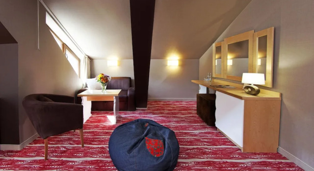 Люкс Classic с балконом и с красивым видом из окна Hotel Piwniczna SPA&Conference