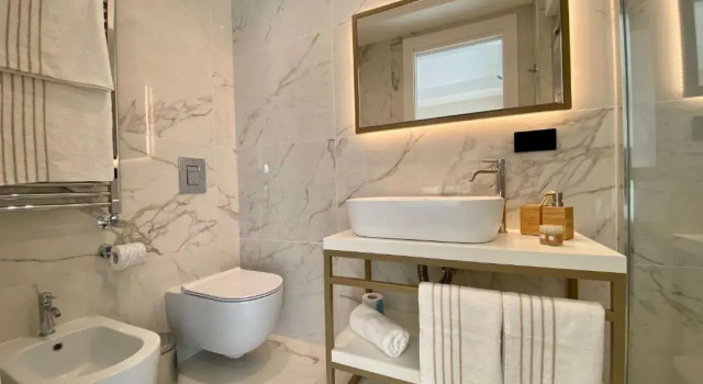 Двухместный номер Standard с балконом и с видом на море Salemare Rooms & Suites
