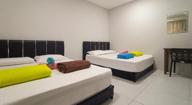 Standardowy rodzinny pokój OYO HOME 90261 Hom2rex Kuching Homestay