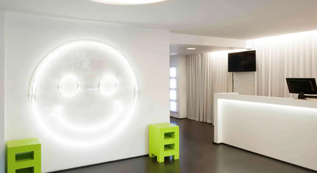 Кровать в общем номере Отель Hotel Louise