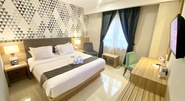 Двухместный номер Deluxe Orchardz Hotel Gajahmada Pontianak
