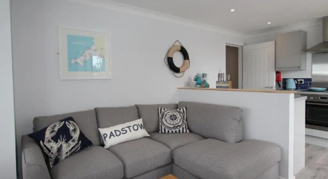 Apartament 3 camere cu vedere la mare Mawgan Porth Apartments