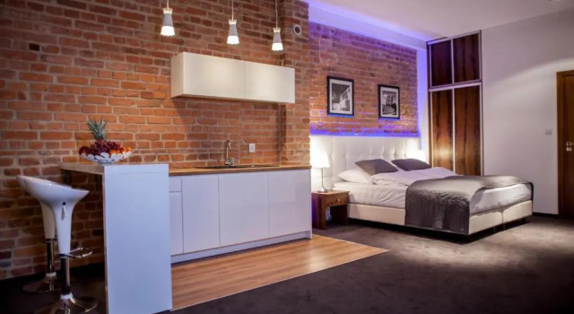 Студия Deluxe Apartamenty Chełmińskie