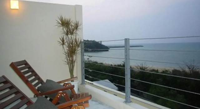 Четырёхместный номер Standard с видом на море Arimabaru Beach Resort