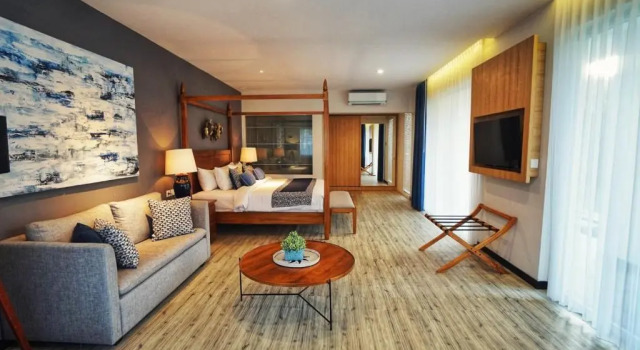 Двухместный люкс The Cakra Hotel