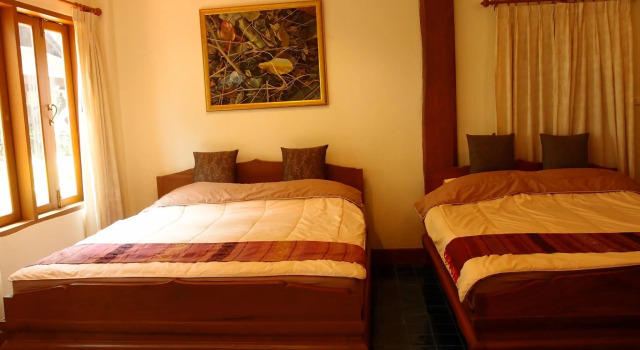 Семейный номер Standard с балконом и с красивым видом из окна Khum Khun Wang Resort