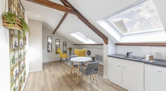 Апартаменты Appartement T2 rue Saint-Jacques