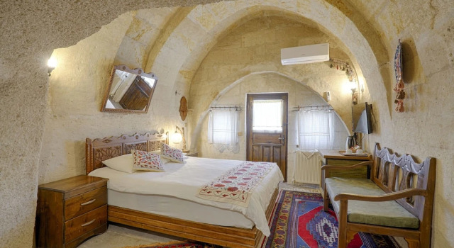 Номер Deluxe с балконом и с видом на окрестности Tulip Cave Suites