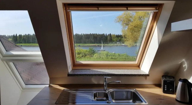 Herrlicher Nord und Süd-Blick direkt am Nord-Ostsee-Kanal, Buchen Sie Hotel Breiholz Schleswig-Holstein