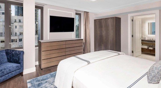 Двухместный люкс c 1 комнатой Hilton Club The Quin New York
