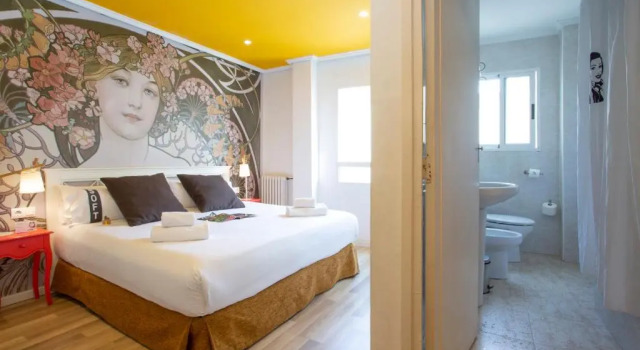 Четырёхместный номер Interior Casual Vintage Valencia by Casual Hoteles