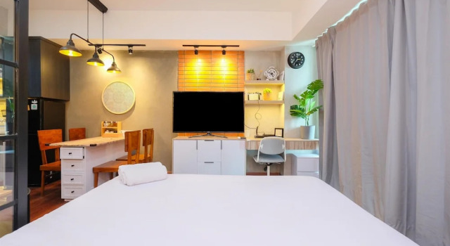Simple And Comfort Studio Apartment At Nine Residence, Book Apartment Jakarta Jakarta Province