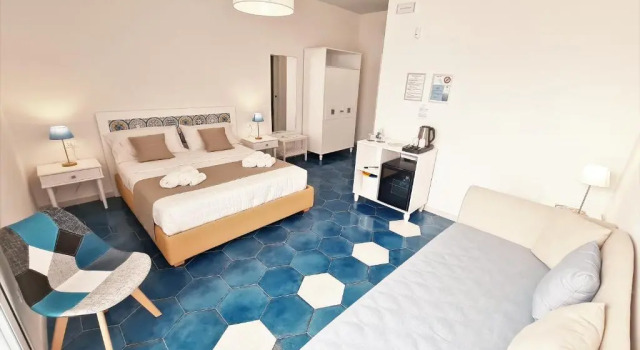 Четырёхместный номер Standard Kalinifta Rooms Apartment