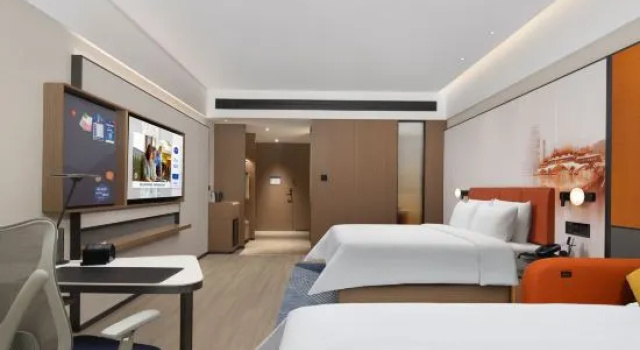 Двухместный семейный номер Deluxe Hampton by Hilton Chengdu Jiuyanqiao Dongda Road