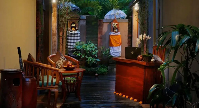 ThanTha Ubud Villa, Rezervovat Vila Chaty v Bali, Chalupa