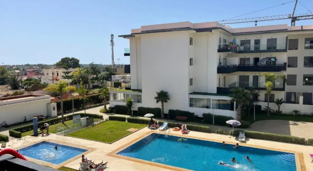 Apparemment avec piscine près de la plage, Rezervasyon Daire Doukkala-Abda otoparklı oteller, Otopark
