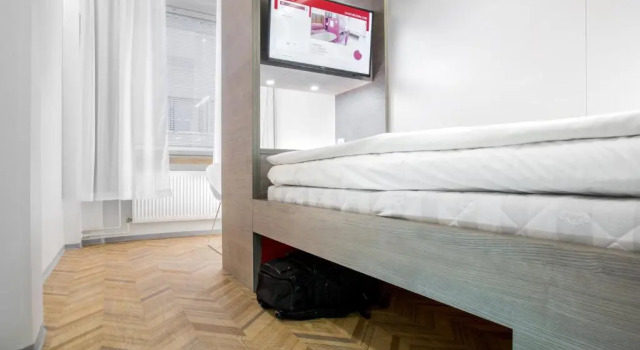 Одноместный номер Omena Hotel Helsinki Lönnrotinkatu