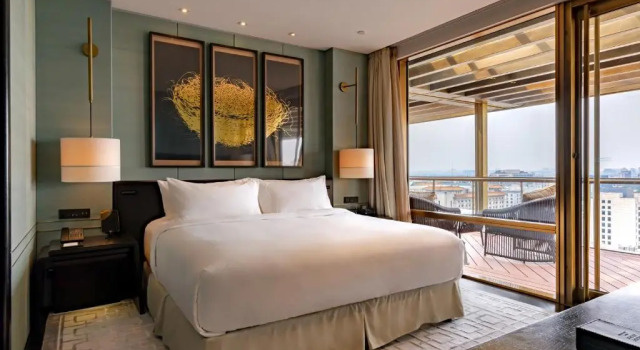 Двухместный люкс Premier Отель Waldorf Astoria Beijing