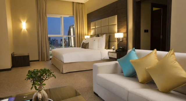 Люкс Deluxe с видом на город Jannah Burj Al Sarab