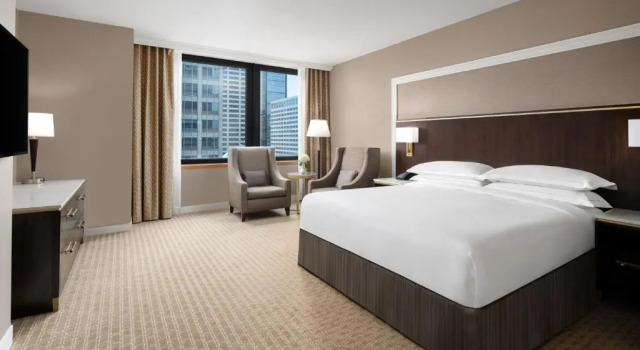 Двухместный номер Deluxe Hilton Indianapolis Hotel & Suites