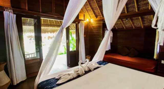 Вилла с 2 комнатами с балконом TS Hut Lembongan